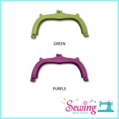 FRAME - ROUND-PLASTIC-18CM (BLUE, GREEN & PURPLE)
